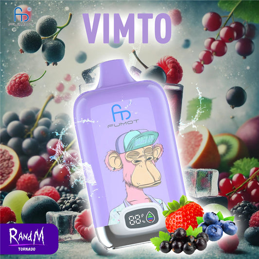 12000 Puffs Vape RandM Tornado 12k Vimto