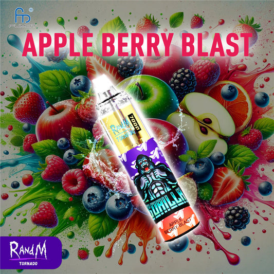Fumot Randm 7000 Puffs Disposable Vape Apple Berry Blast
