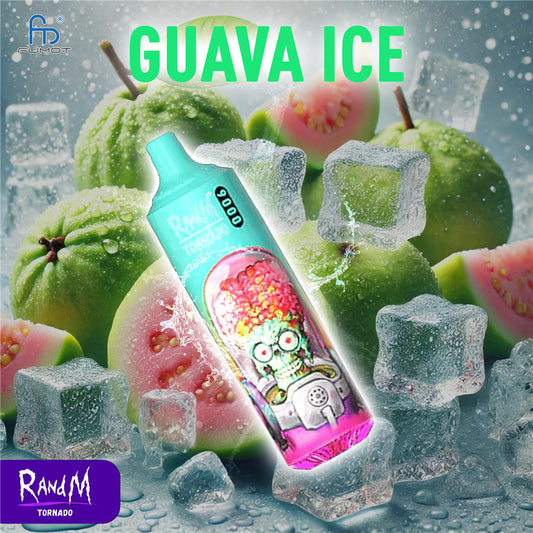Tornado 9000 Puff Guave Ice Vape anhaltende Frische