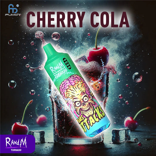 Puff 9000 RandM Vape Cherry Cola