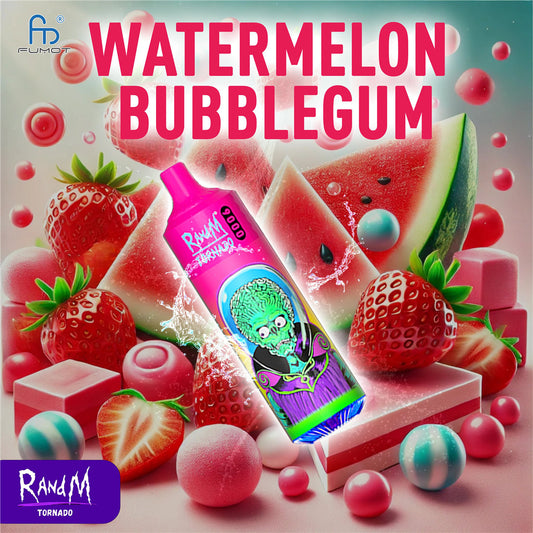 9000 Puff Vape Tornado 9k Watermelon Bubble Gum